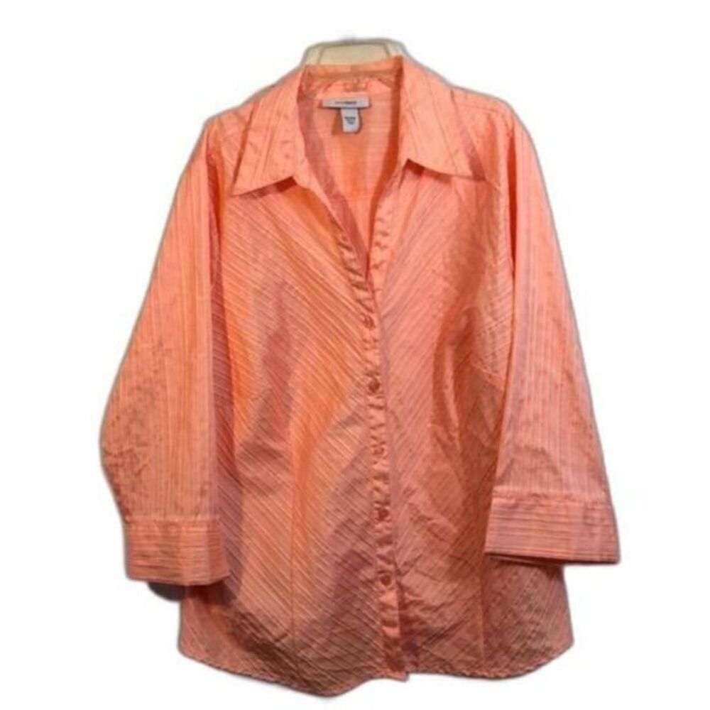 Dressbarn‎ button down women top size 18/20W